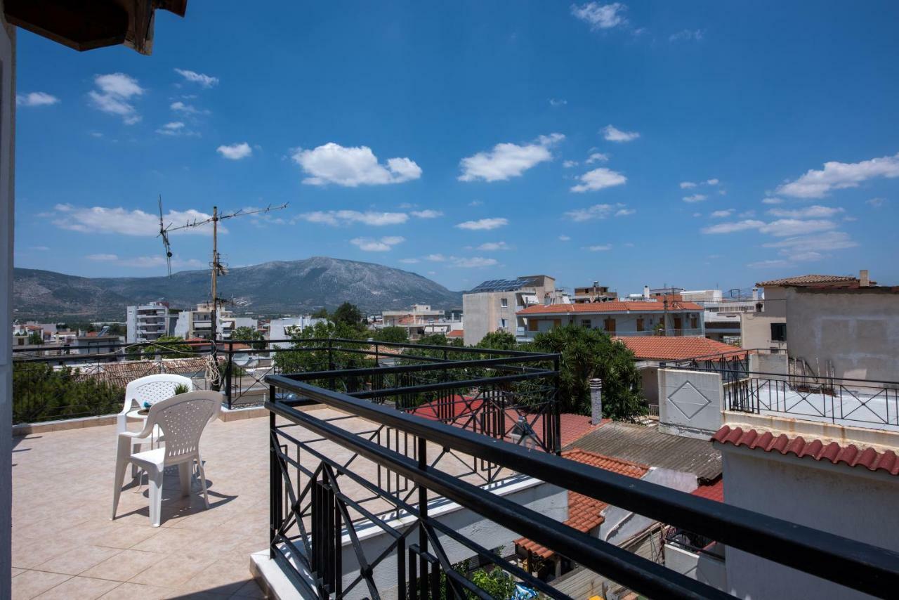 Top Floor Modern Studio In Central Koropi Appartement Buitenkant foto